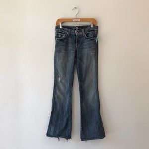7 FOR ALL MANKIND signature A pockets bootcut jeans